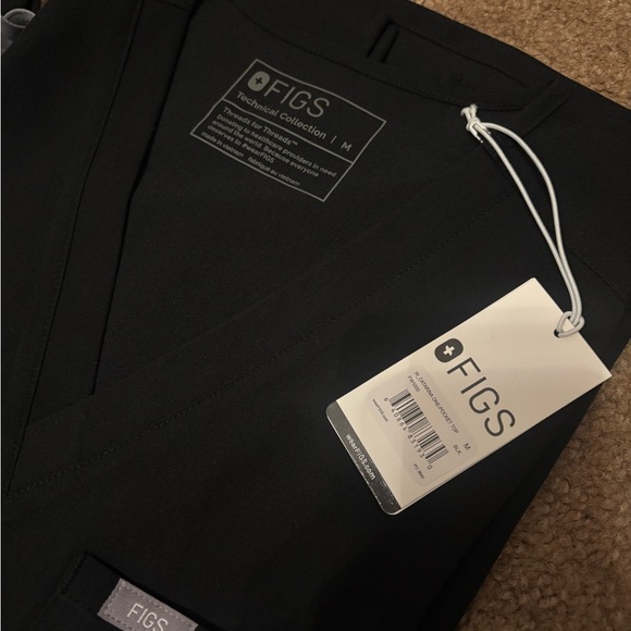 Womens FIGS set medium!BLACK! - Picture 2 of 3